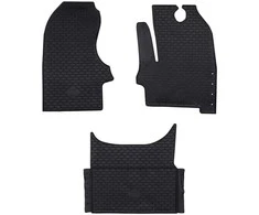Automobilių kilimėlis 3 pcs Juoda tinkamas Iveco DAILY 2014-
