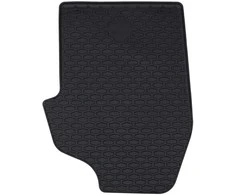 Automobilių kilimėlis 3 pcs Juoda Guma