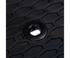 Automobilių kilimėlis 3 pcs Juoda Guma