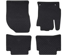 Automobilių kilimėlis 4 pcs Juoda tinka Toyota COROLLA 2019-