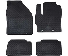 Automobilių kilimėlis 4 pcs Juoda tinka Toyota YARIS 2020- Guma