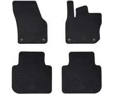 Automobilių kilimėlis 4 pcs Juoda Tinka Škoda KODIAQ TDI 2024-