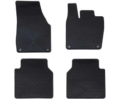 Automobilių kilimėlis 4 pcs Juoda tinkamas VW ID.7 2023- Guma