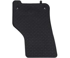 Automobilių kilimėlis 4 pcs Juoda Guma