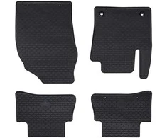 Automobilių kilimėlis 4 pcs Juoda Guma