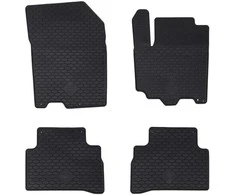 Automobilių kilimėlis 4 pcs Juoda tinka Suzuki VITARA 2015-