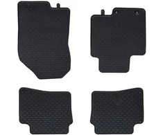 Automobilių kilimėlis 4 pcs Juoda Tinka Hyundai i20 2020- Guma