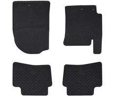 Automobilių kilimėlis 4 pcs Juoda tinka Kia RIO, STONIC 2017-