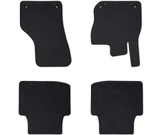 Automobilių kilimėlis 4 pcs Juoda tinka VW PASSAT B9 TDI 2024-