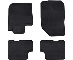 Automobilių kilimėlis 4 pcs Juoda Tinka DACIA DUSTER 2010-2017