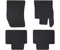 Automobilių kilimėlis 4 pcs Juoda tinkamas 308 SW 2021- Guma