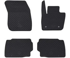 Automobilių kilimėlis 4 pcs Juoda Tinka Ford MONDEO 2014- Guma