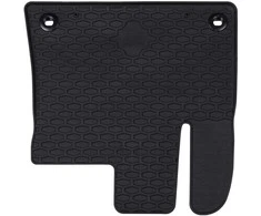 Automobilių kilimėlis 4 pcs Juoda Guma