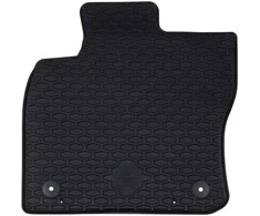 Automobilių kilimėlis 4 pcs Juoda tinkamas VW CADDY 2020- Guma