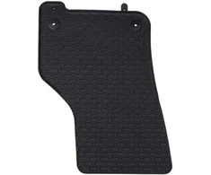 Automobilių kilimėlis 4 pcs Juoda tinka VW GOLF VIII MHEV 2020-