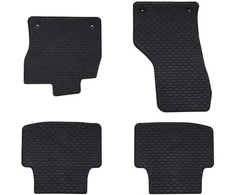 Automobilių kilimėlis 4 pcs Juoda Tinka VW PASSAT B8 2014-2023