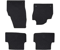 Automobilių kilimėlis 4 pcs Juoda tinka VW POLO 2021- Guma