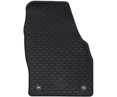 Automobilių kilimėlis 4 pcs Juodas Guma