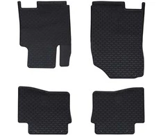 Automobilių kilimėlis 4 pcs Juodas tinka HYUNDAI i20 2014-2019