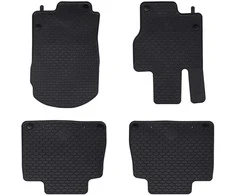 Automobilių kilimėlis 4 pcs Juodas tinka MB GLE , GLS 2019-