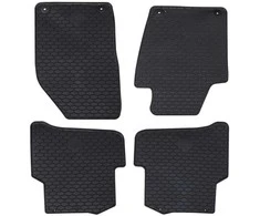 Automobilių kilimėlis 4 pcs Juodas tinka FABIA III 2014-2022