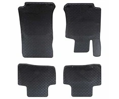 Automobilių kilimėlis 4 pcs Juodas tinka GLC 2016-2022 Guma