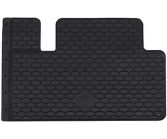 Automobilių kilimėlis 4 pcs Juodas Guma