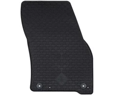 Automobilių kilimėlis 4 pcs Juoda Guma