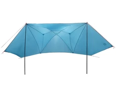 Automobilių palapinė Mėlyna 350 x 250 cm Poliesteris ir plienas