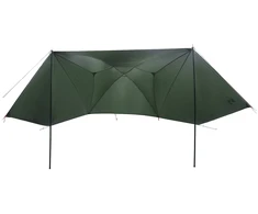 Automobilių palapinė su stogu Armijos Žalia 350 x 250 cm