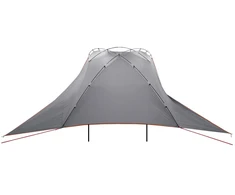Automobilių palapinė 350 x 250 cm Pilka ir oranžinė