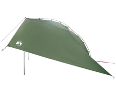 Automobilių palapinė 350 x 250 cm Žalia Poliesteris ir plienas