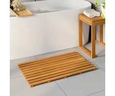 Badematte Paprastas Ruda 80 x 48 x 2,5 cm Medis