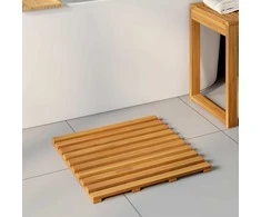 Badematte Paprastas Ruda 50 x 48 x 2,5 cm Medis