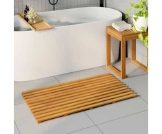 Badematte Paprastas Ruda 100 x 53 x 2,5 cm Medis