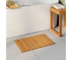 Badematte Ruda 60 x 40 cm Kietos akacijos mediena