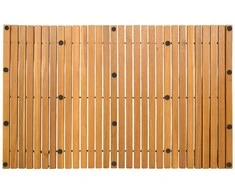 Badematte Ruda 80 x 50 cm Kietos akacijos mediena