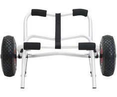 Baidarės vežimėlis, aliuminis, sulankstomas, 45kg