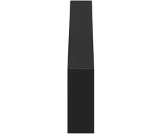 Baldų kojelės 12 pcs Juoda 436 x 40,5 x 100 mm Geležis