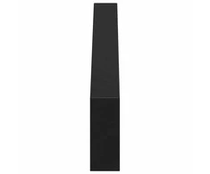 Baldų kojelės 12 pcs Juoda 546 x 40,5 x 100 mm Geležis