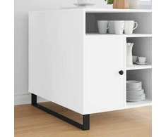 Baldų kojelės 2 pcs Juoda 796 x 40,5 x 100 mm Geležis