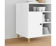Baldų kojelės 2 pcs Ruda Ø 44 x 100 mm Kietas eukalipto medis