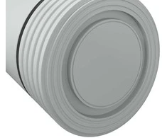 Baldų kojelės Reguliuojamas 2 pcs Balta 64 x 64 x 100 mm PP