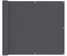 Balkono Ekranas Antracitas 100 x 200 cm Oksfordo audinys