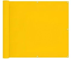 Balkono Ekranas Geltona 100 x 1000 cm Oksfordo audinys