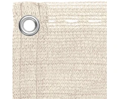 Balkono Ekranas Kreminė 90 x 800 cm HDPE ir aliuminis
