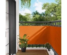 Balkono Ekranas Oranžinė 100 x 200 cm Oksfordo audinys