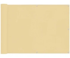 Balkono Ekranas 75 x 200 cm PU dengtas oksfordas alu