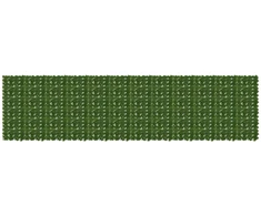 Balkono uždanga su lapais Žalia 600 x 150 cm