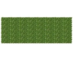 Balkono ekranas su lapais Žalia ir geltona 400 x 150 cm